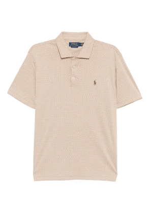 Polo Ralph Lauren logo-embroidered polo shirt - Neutrals