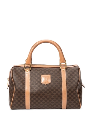 Celine Pre-Owned small Boston patterned tote bag - Brown