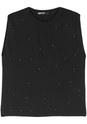 Bimba y Lola sleeveless crystal-embellished top - Black