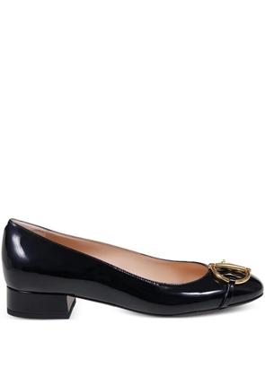 Gucci half-horsebit pumps - Black