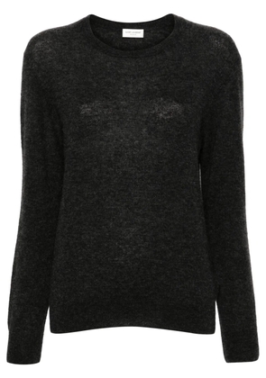 Saint Laurent crew-neck sweater - Black