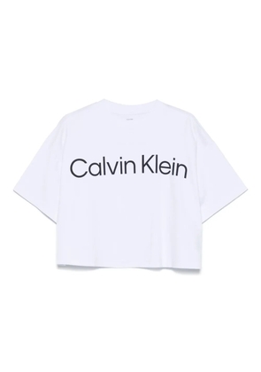 Calvin Klein logo-print T-shirt - White