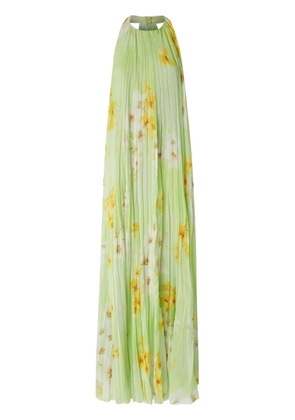 PINKO floral-print maxi dress - Green