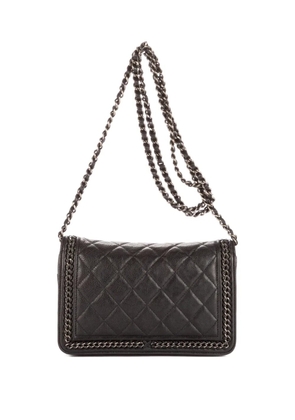 CHANEL Pre-Owned 2010 quilted shoulder bag - Black
