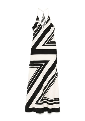 SIR. silk dress - Black