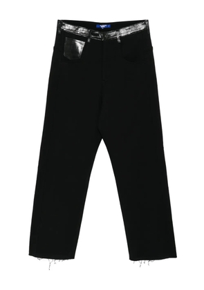 Junya Watanabe MAN raw-edge trousers - Black