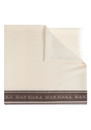 Max Mara Madre scarf - Neutrals
