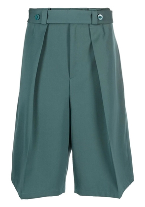 Jil Sander knee-length belted shorts - Green