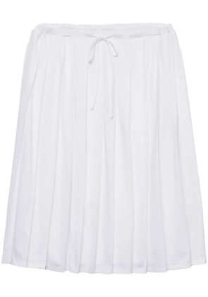 Prada pleated skirt - White