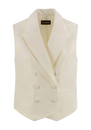 mvp wardrobe double-breasted waistcoat - Neutrals