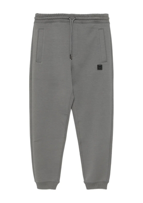 HUGO Stacked-Logo track pants - Grey