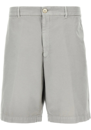 Brunello Cucinelli cotton bermuda shorts - Grey