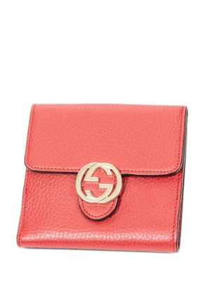 Gucci Pre-Owned Interlocking G wallet - Red