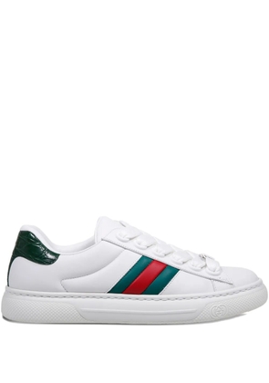 Gucci leather sneakers - White
