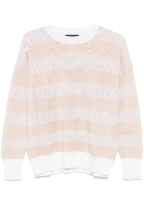Fabiana Filippi striped sweater - White