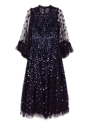 Needle & Thread glisten ankle gown - Purple