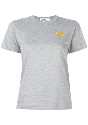 Comme Des Garçons Play heart logo T-shirt - Grey