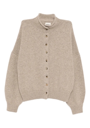 KHAITE Nelya cardigan - Neutrals