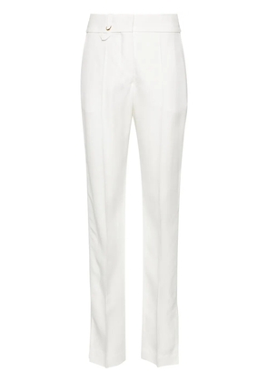 Jacquemus Le Pantalon Tibau straight-leg trousers - White