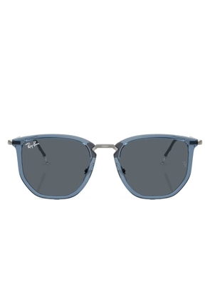 Ray-Ban geometric-frame sunglasses - Blue