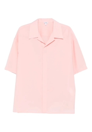 LOEWE short-sleeved collared shirt - Pink