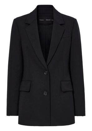 Proenza Schouler single-breasted tailored blazer - Black