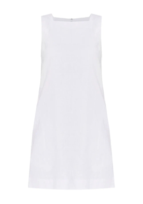 Posse linen mini dress - White