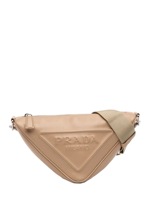 Prada Pre-Owned 2013-2025 Grace Lux Triangle crossbody bag - Brown