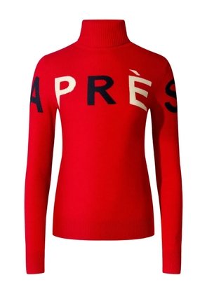 Perfect Moment turtleneck sweater - Red