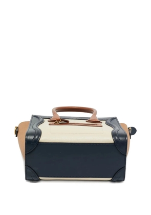 Celine Pre-Owned nano leather tote bag - Neutrals