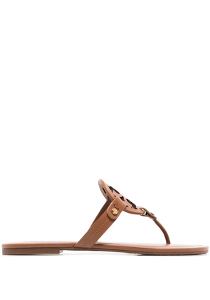 Tory Burch Miller leather sandals - Brown