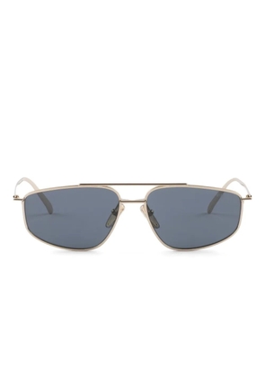 Prada Eyewear metal-frame geometric sunglasses - Gold
