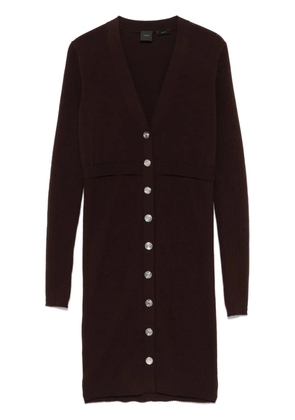 PINKO Riserva mini dress - Brown