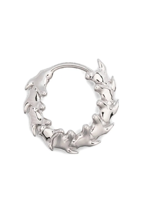 Shaun Leane Serpent's Trace mini hoop single earring - Silver
