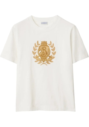 Burberry B Crest cotton t-shirt - White