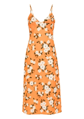 Emilia Wickstead Amaris midi dress - Orange