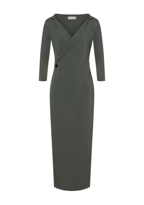 Alberta Ferretti wool-blend dress - Grey