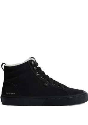 Cariuma OCA high-top sherpa-lined sneakers - Black