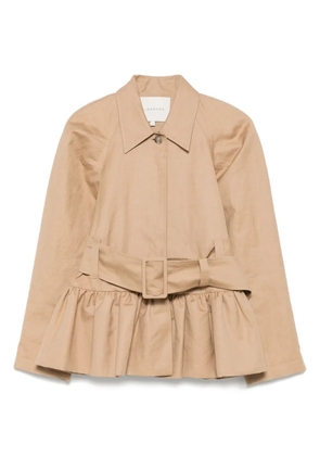 LIBEROWE peplum jacket - Neutrals