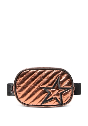 Perfect Moment quilted star-motif mini belt bag - Brown