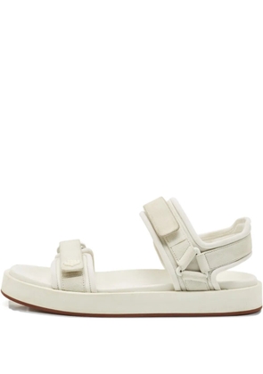 Loro Piana Pre-Owned Waikiki strap sandals - White