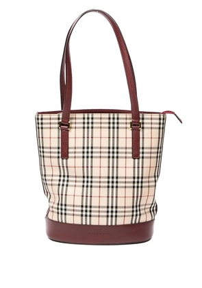 Burberry Pre-Owned 1990 House Check tote bag - Neutrals