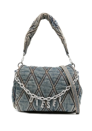 Diesel small Charm-D shoulder bag - Blue