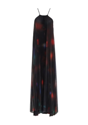 Osklen plissê maxi dress - Black