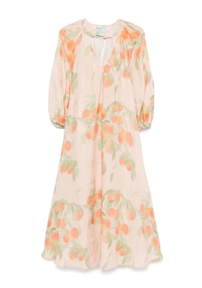 Bernadette Georgette maxi dress - Orange