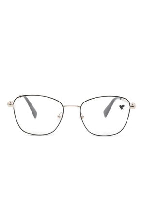 Longchamp oval-frame glasses - Silver