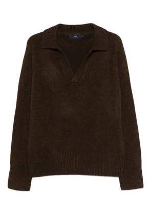 arch4 Mr Clifton V-neck sweater - Brown