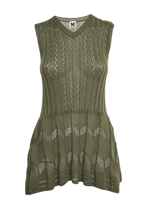 Missoni Pre-Owned knitted mini dress - Green