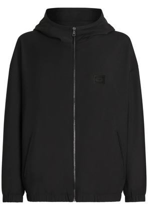 Dolce & Gabbana appliqué lightweight jacket - Black