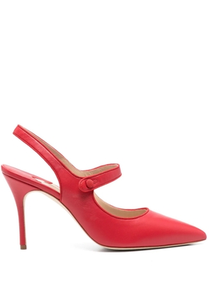Manolo Blahnik 90mm Campari pumps - Red